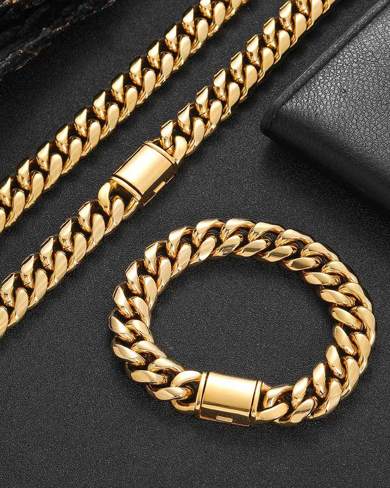 Signature Polished Cuban Link Bracelet