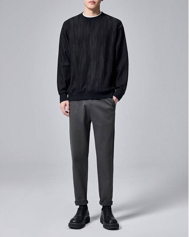 The Momoike ContrastEase 2025 Textured Sweater