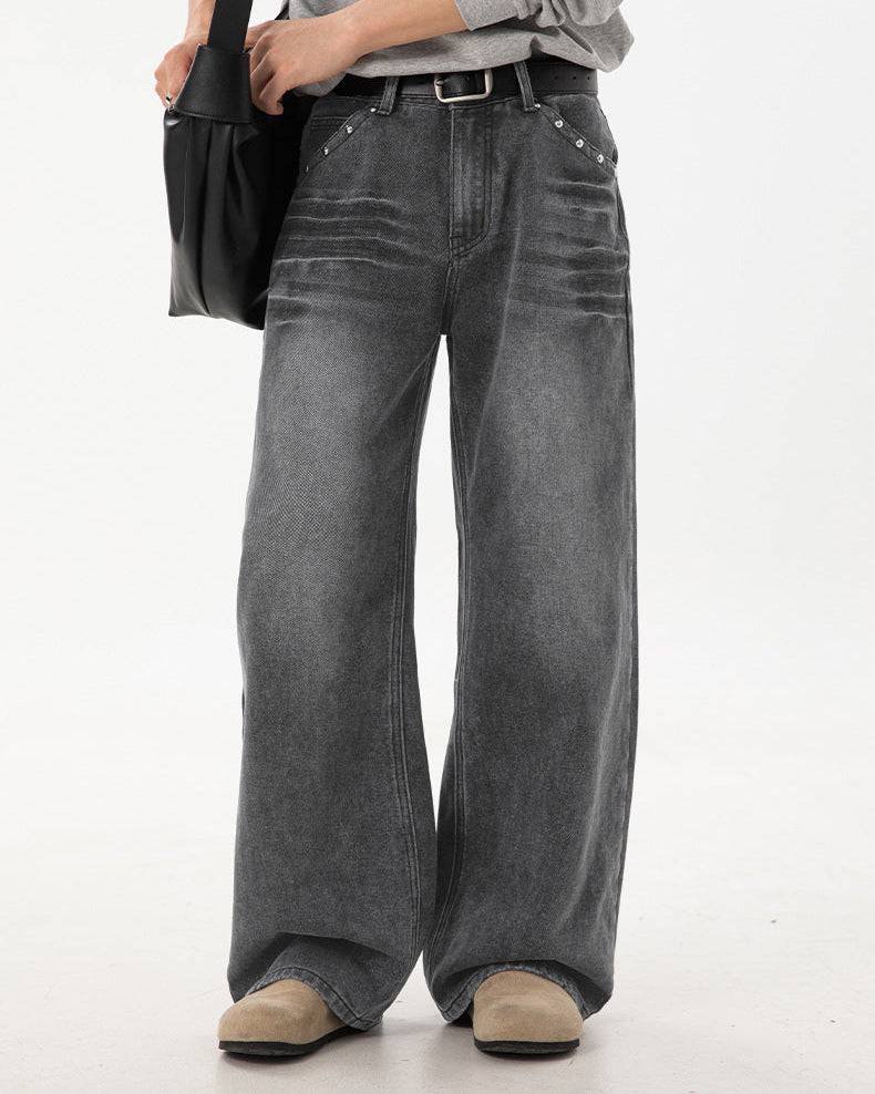 The Rivet Fade Straight Jeans