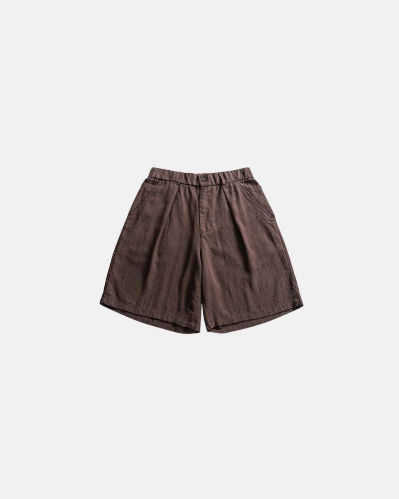 Relaxed Classic Linen Blend Shorts
