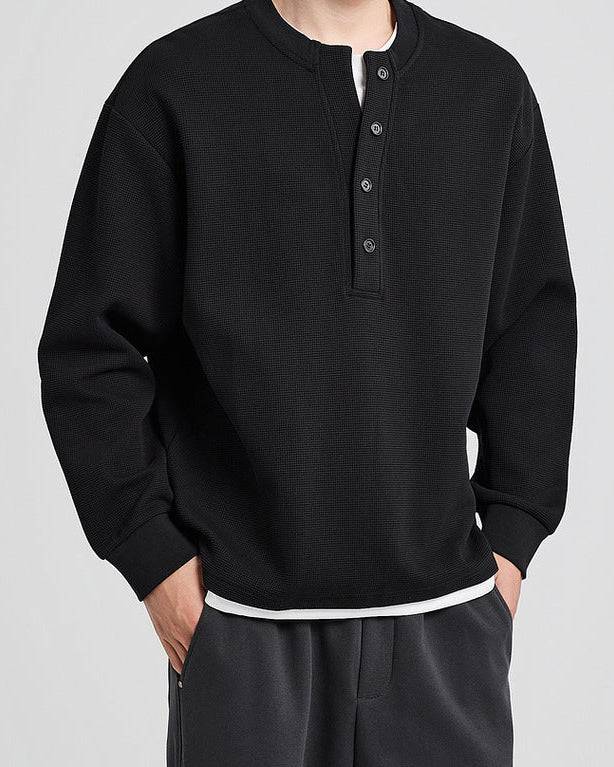 The Ashcroft Waffle Pullover Sweater