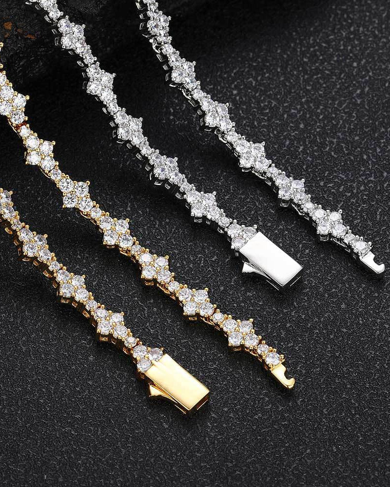 Signature Pavé Tennis Bracelet