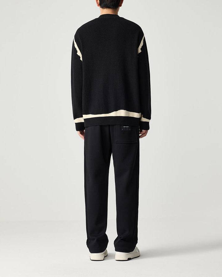 The Mo Maike 2025 Stylish V-Neck Knit Cardigan