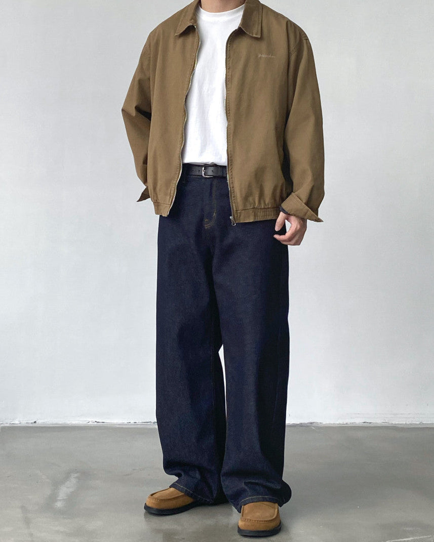 Loose-Fit Premium Denim Jeans