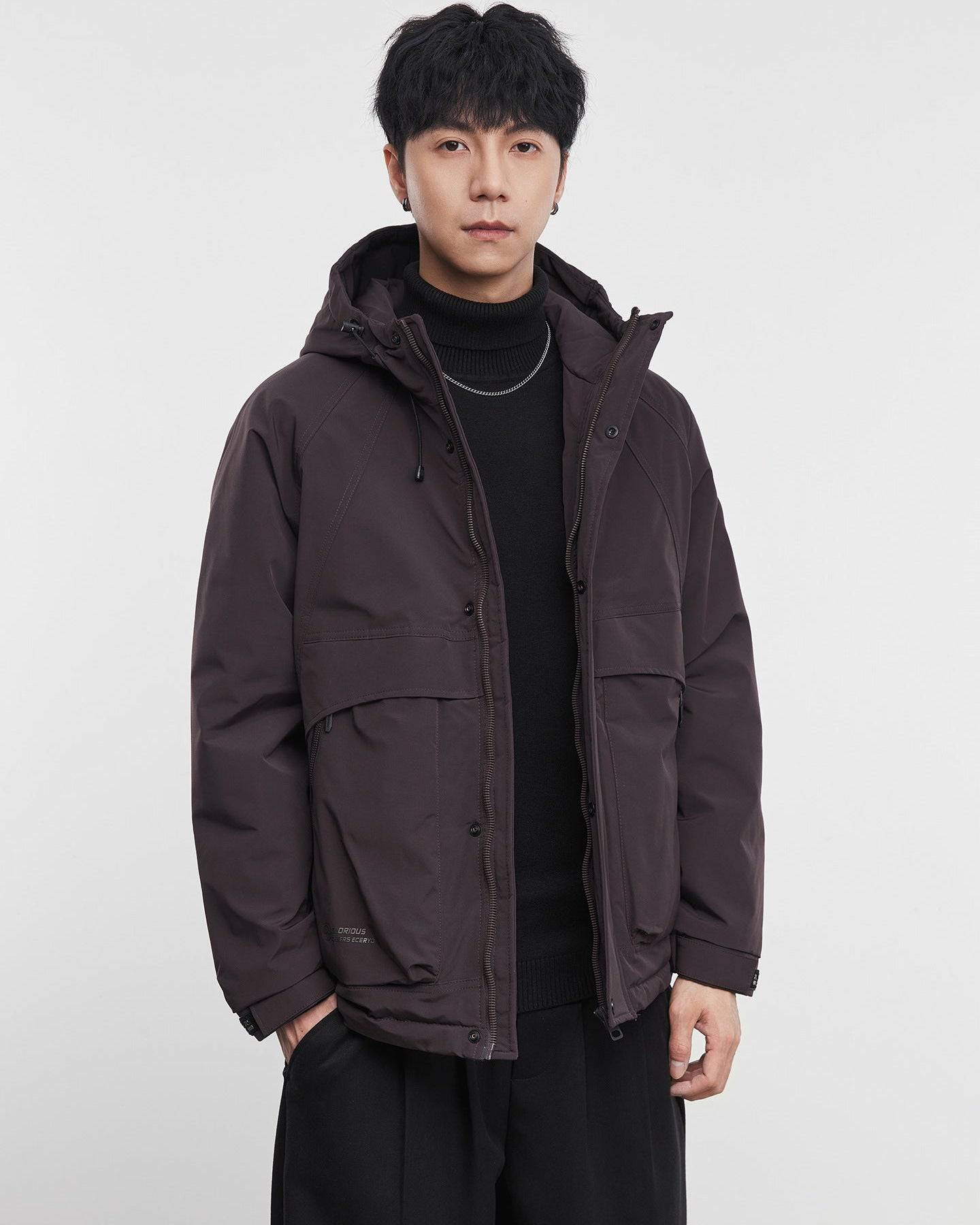 The Alvord Hooded Cotton Field Jacket