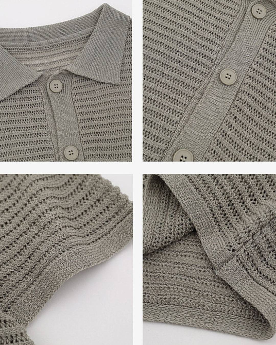 Knit Polo Shirt