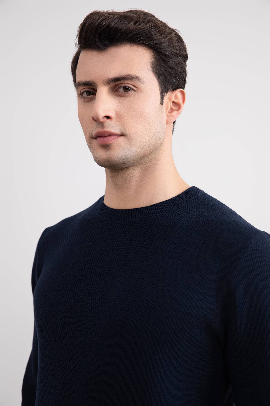 Navy 18mil Crewneck Sweater