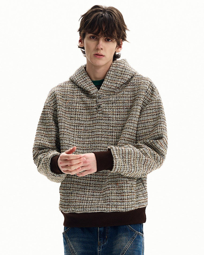 Premium Knit Hooded Sweater