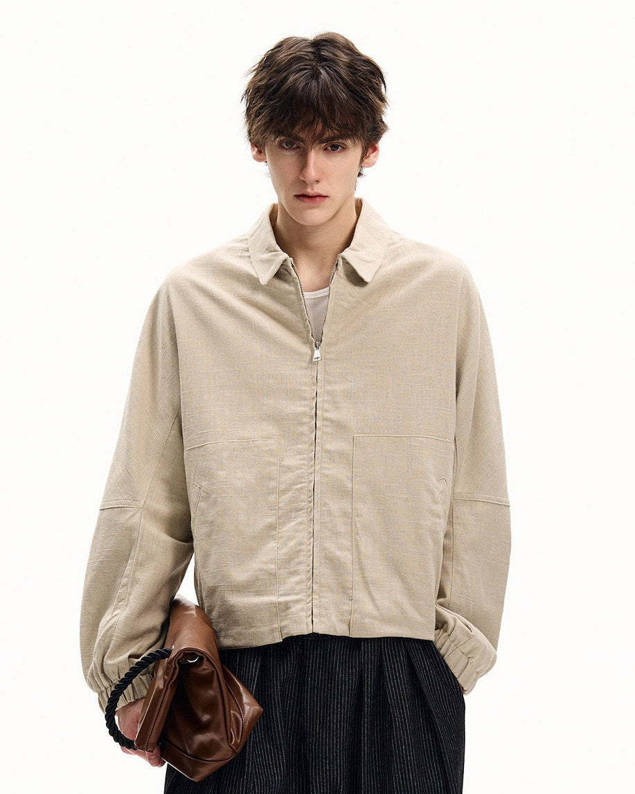 Modern Woven Cotton Jacket