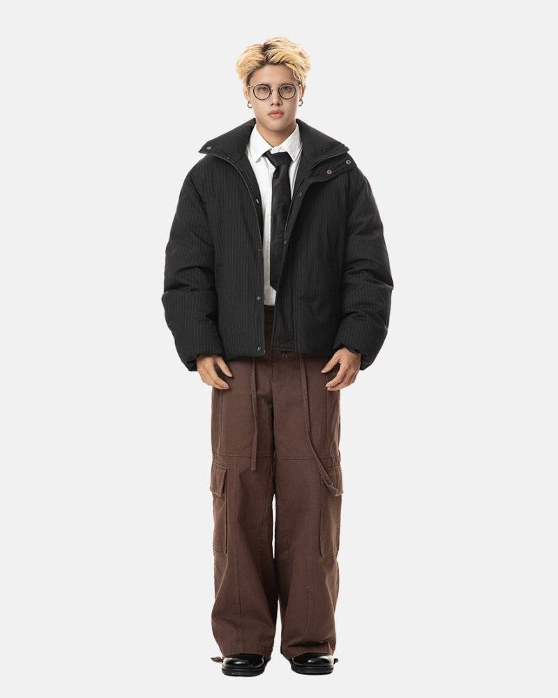Insulated High‑Neck Puffer Jacket