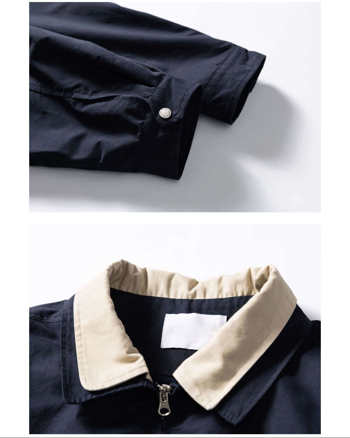 Clean Fit Cotton Zip Jacket