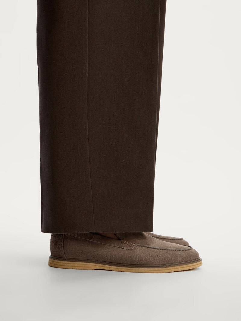 Smoky Suede loafers
