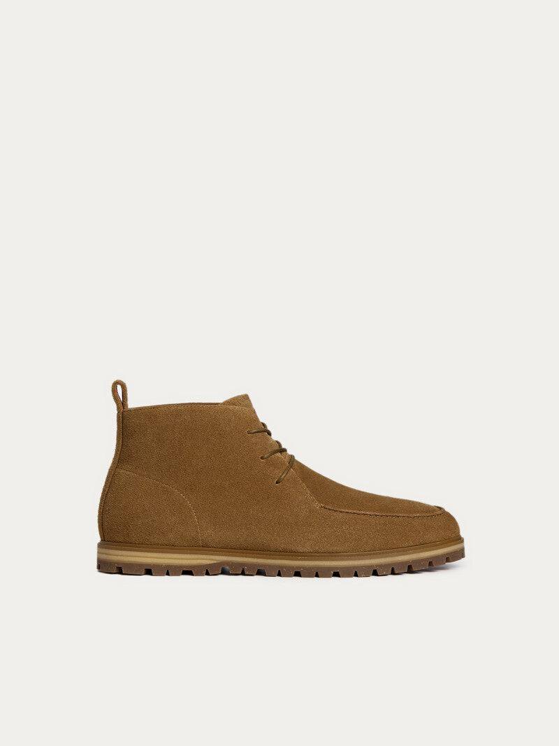 Lace-up boots Coffee