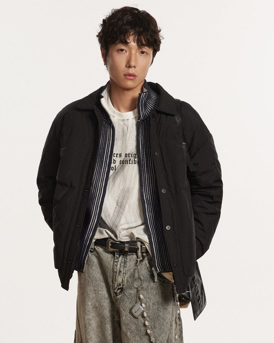 The Lapel Down Overshirt