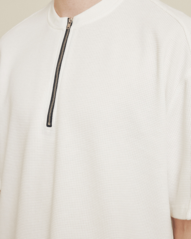 Oversized zip tee