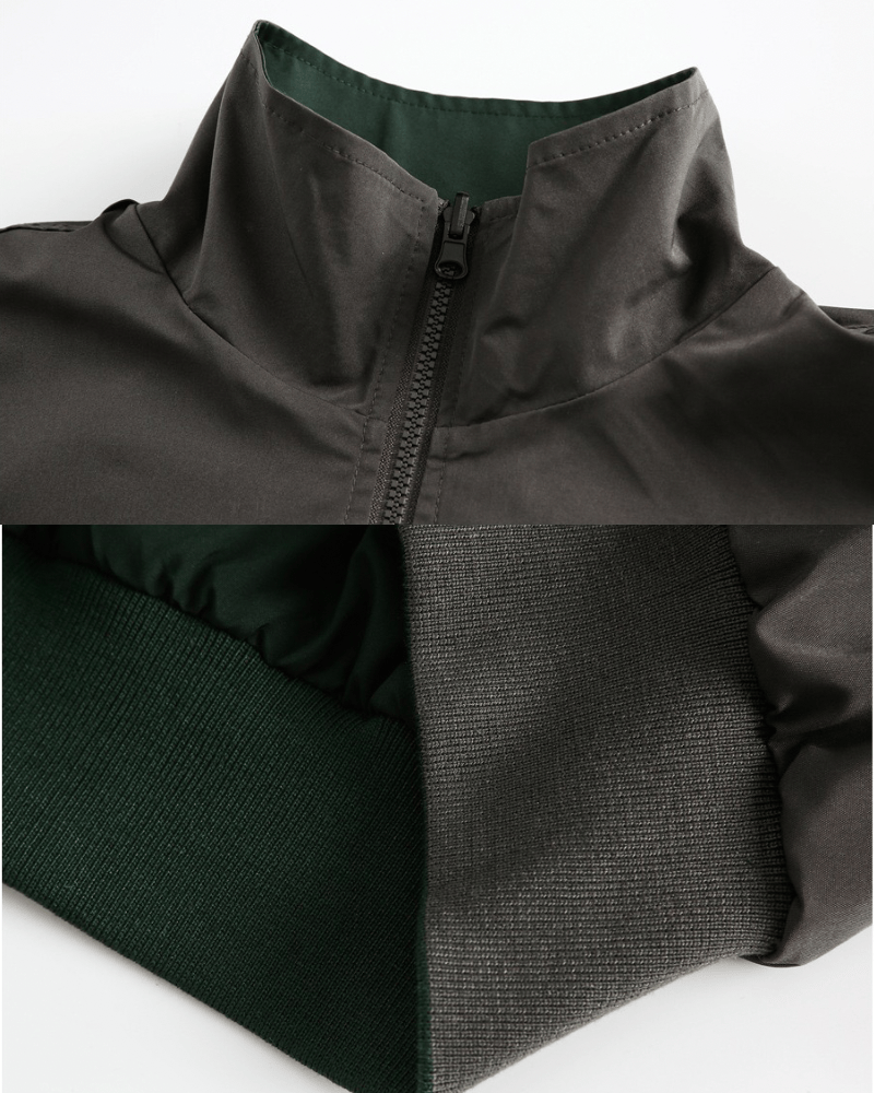 Zip‑Up Windbreaker