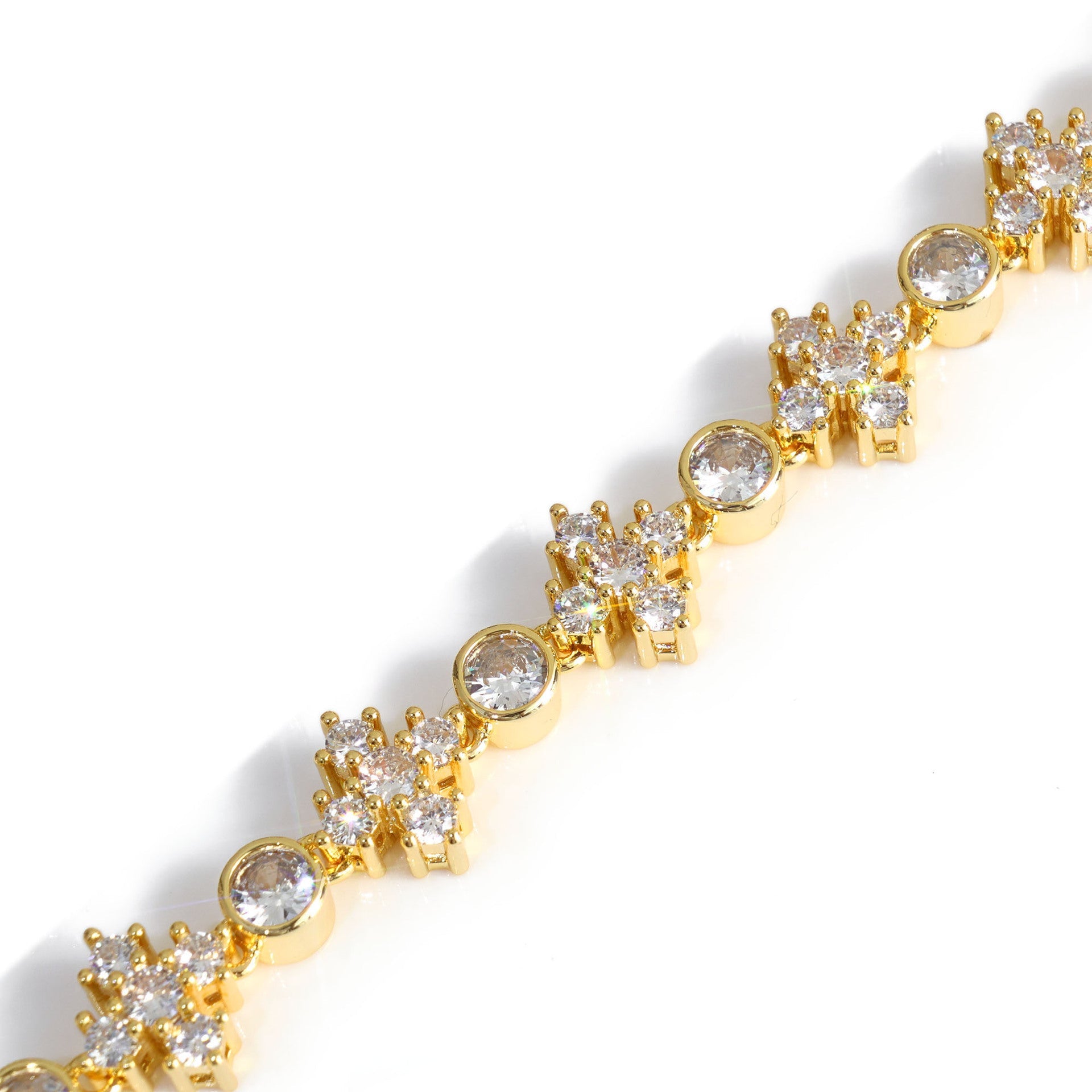 Celestial Cross Diamond Bracelet