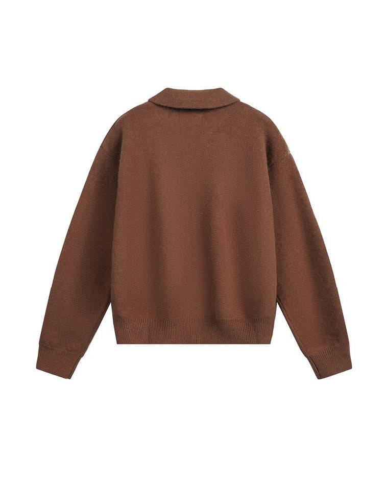 The Halden Knit Zip Jacket