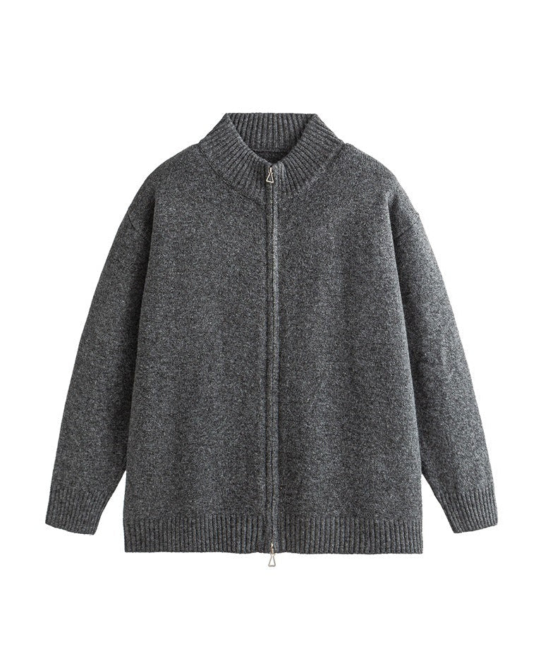 The Riverset Vintage Zipper Cardigan