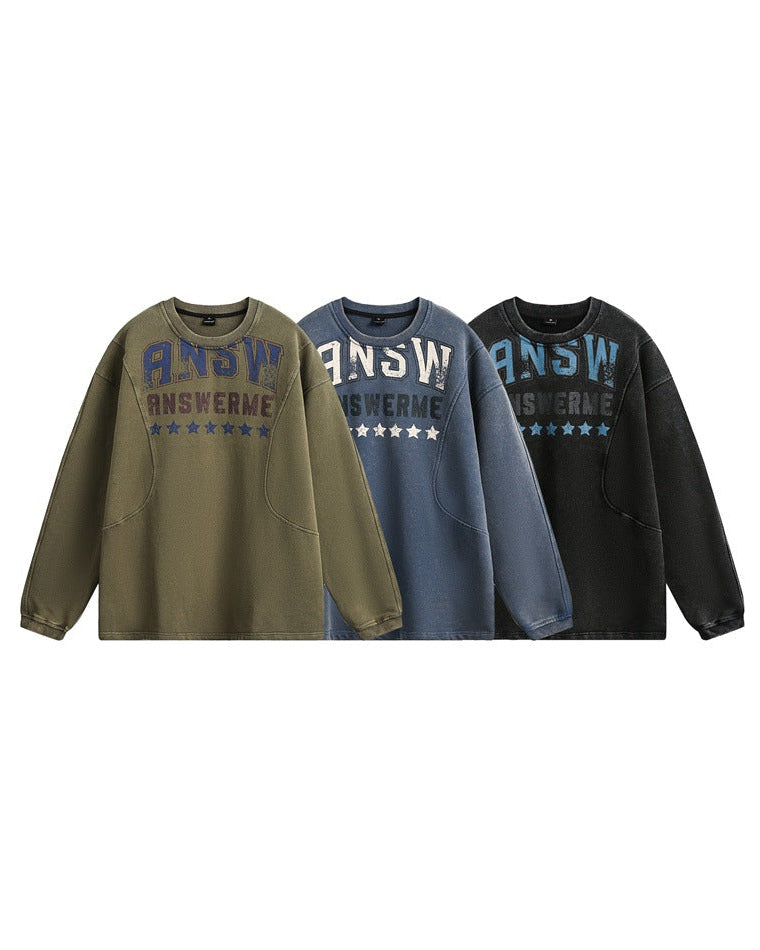 The Hudson Washed Knit Sweater