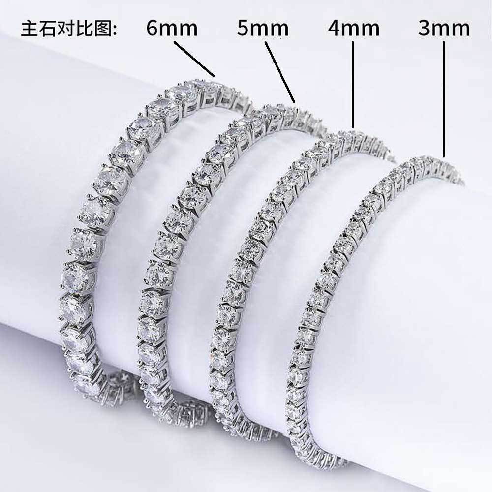 Luxe Pavé Tennis Bracelet