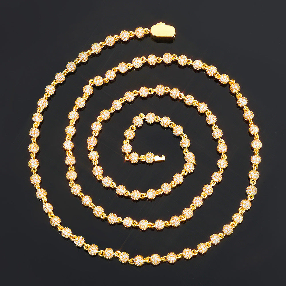 Icon Pavé Tennis Chain Necklace
