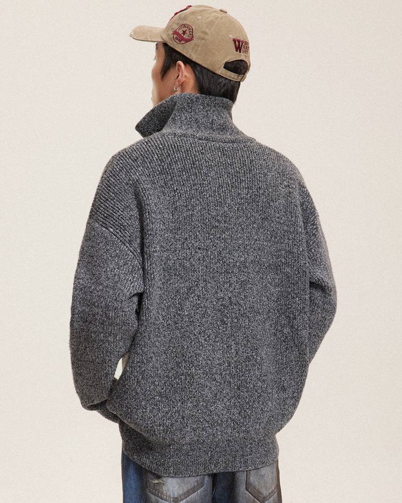 The Urban Edge Zipper Cardigan