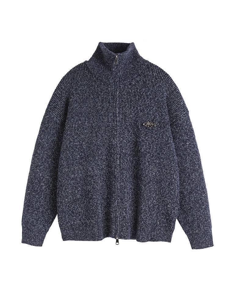 The Urban Edge Zipper Cardigan