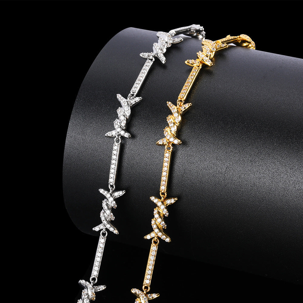 Imperial Iced Link Bracelet