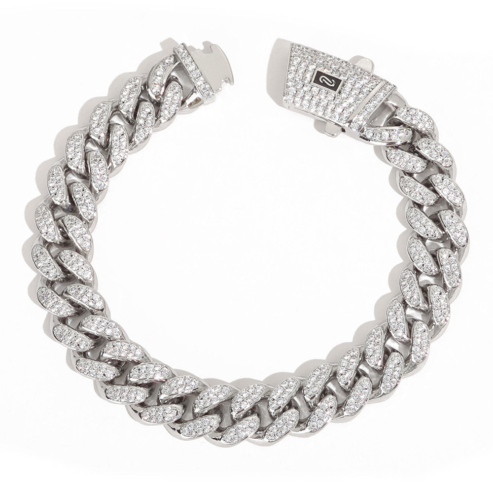 Signature Cuban Link Diamond Bracelet