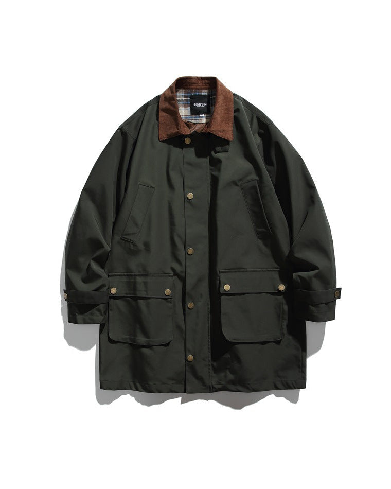 The Alderway Midi Trench Coat