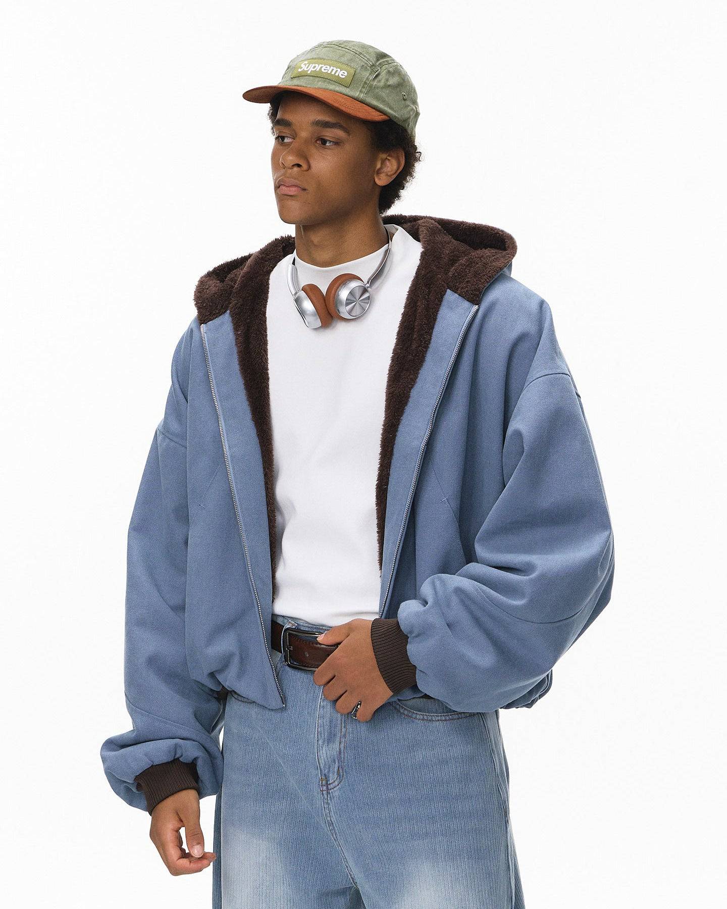 The ContourPlush Zip Cardigan Jacket