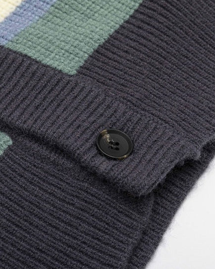 The Bridlewood Preppy Striped Cardigan