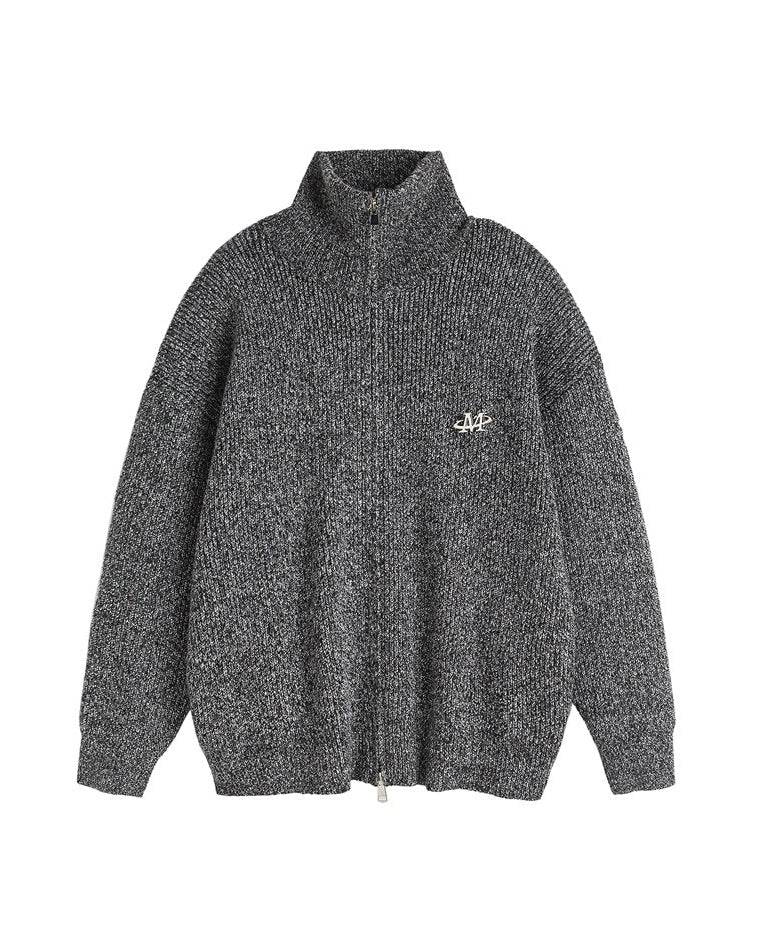 The Urban Edge Zipper Cardigan