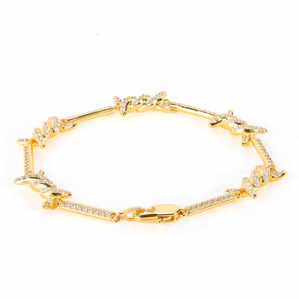 Imperial Iced Link Bracelet