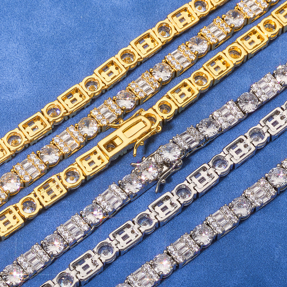 Elite Pavé Tennis Chain Necklace