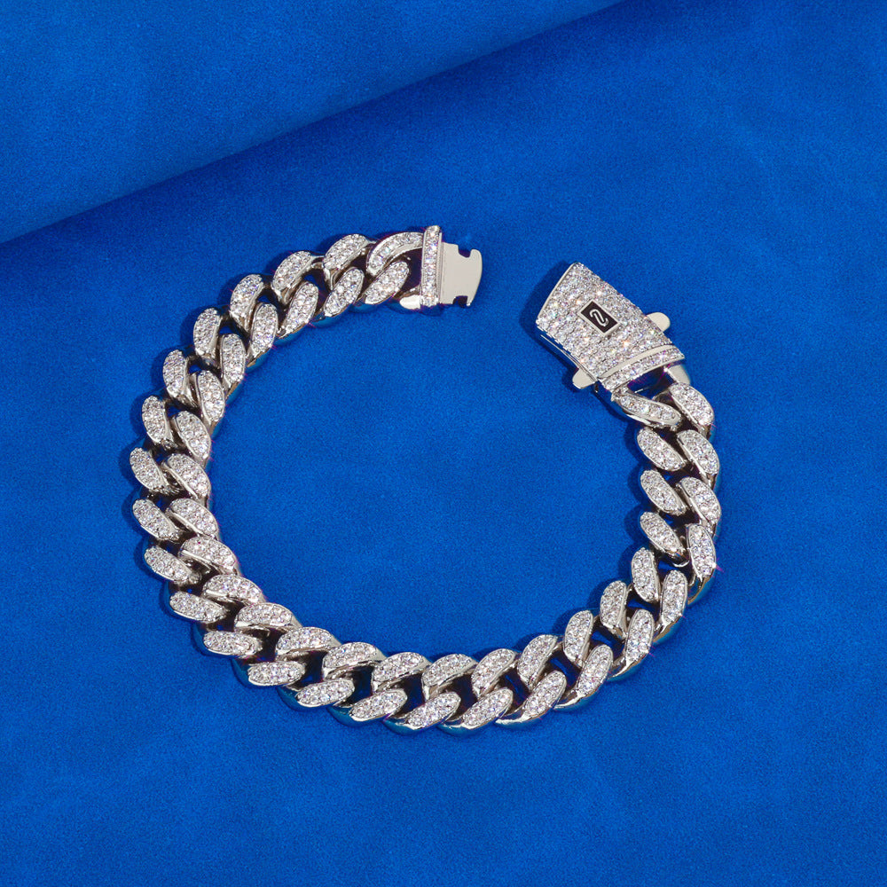 Signature Cuban Link Diamond Bracelet