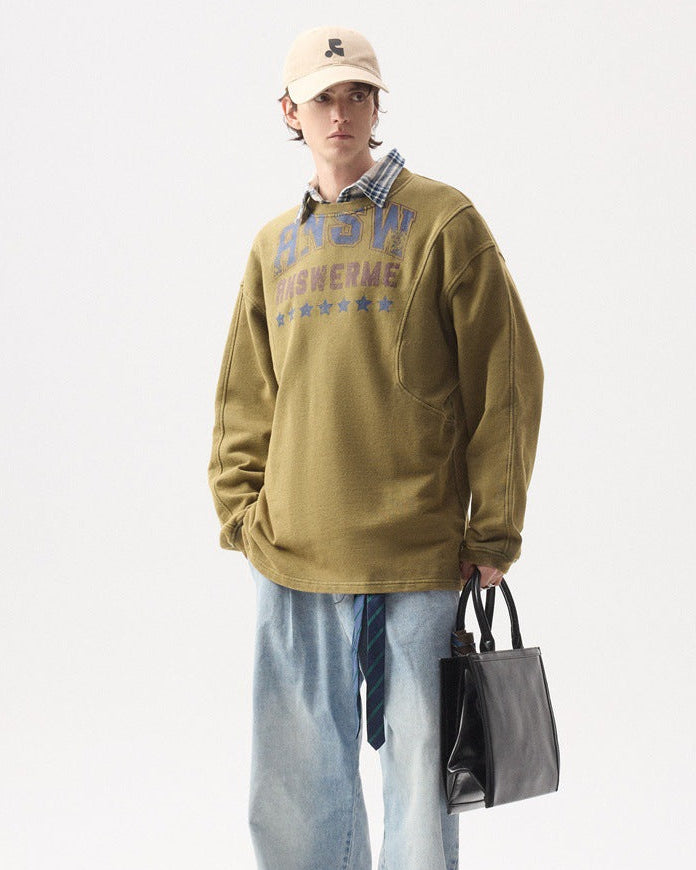 The Hudson Washed Knit Sweater