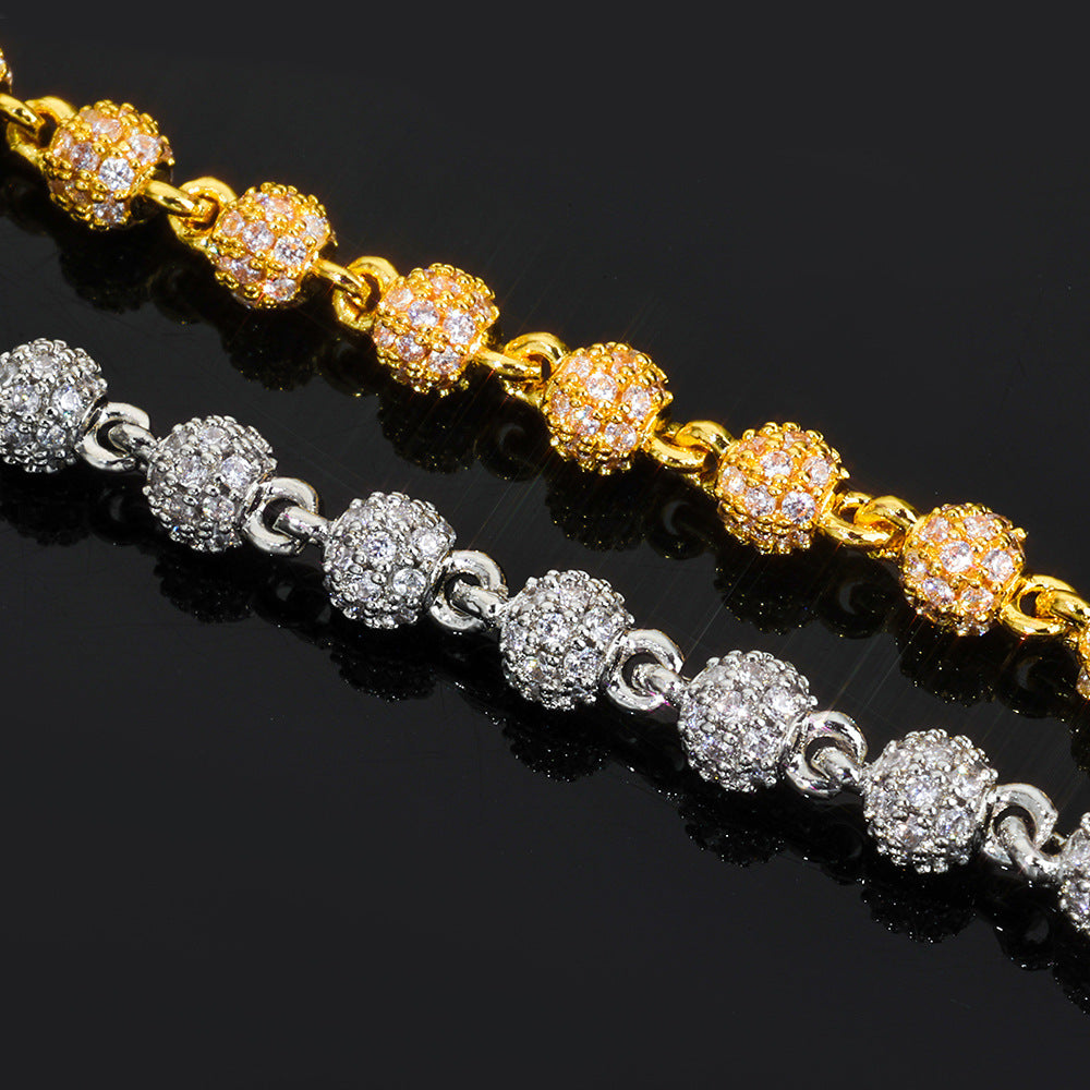 Icon Pavé Tennis Chain Necklace