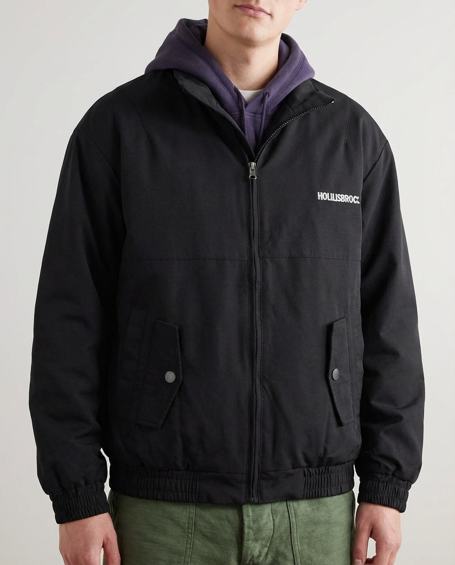 The Brooklyn Embroidered Wind Jacket
