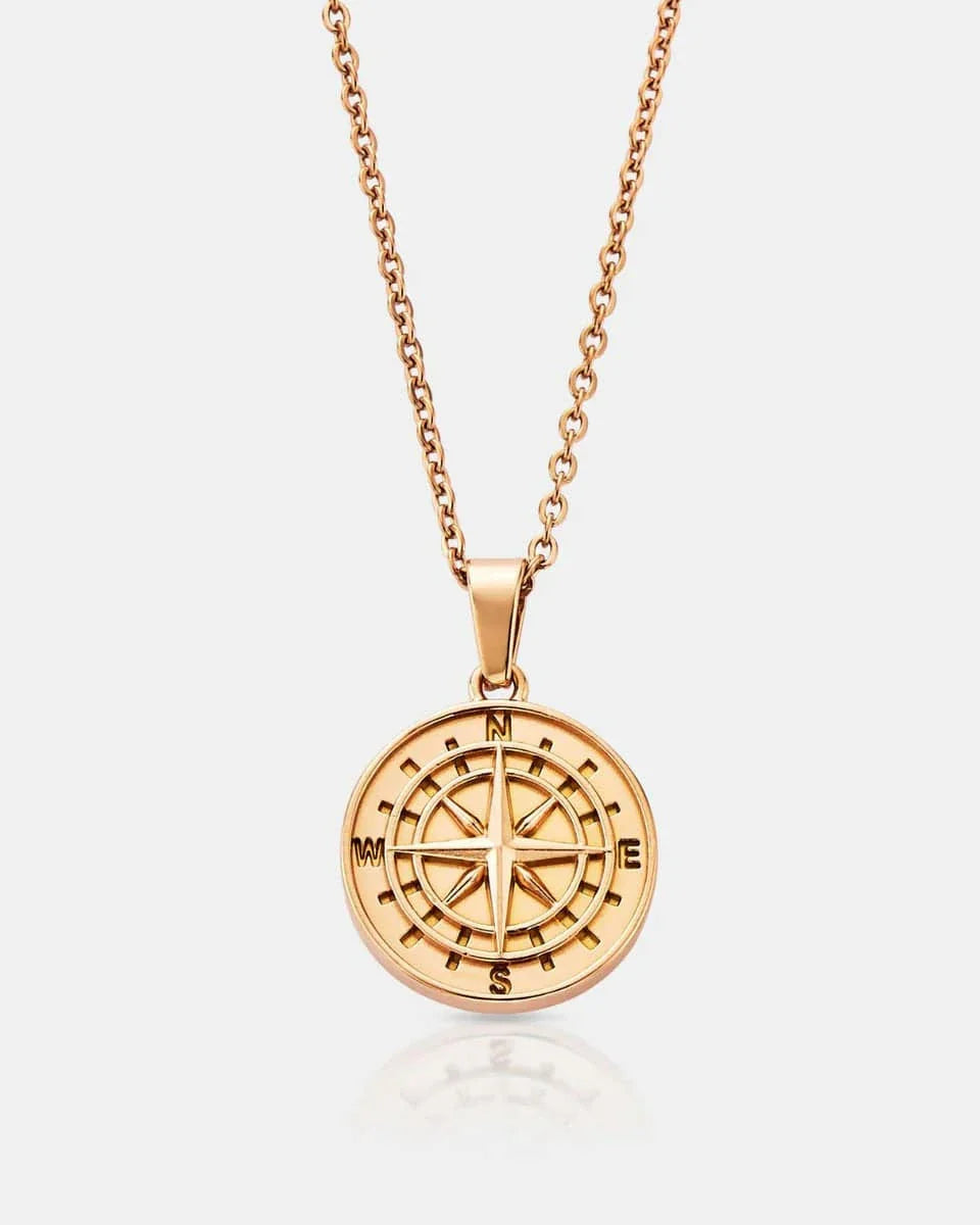 Compass Pendant Necklace