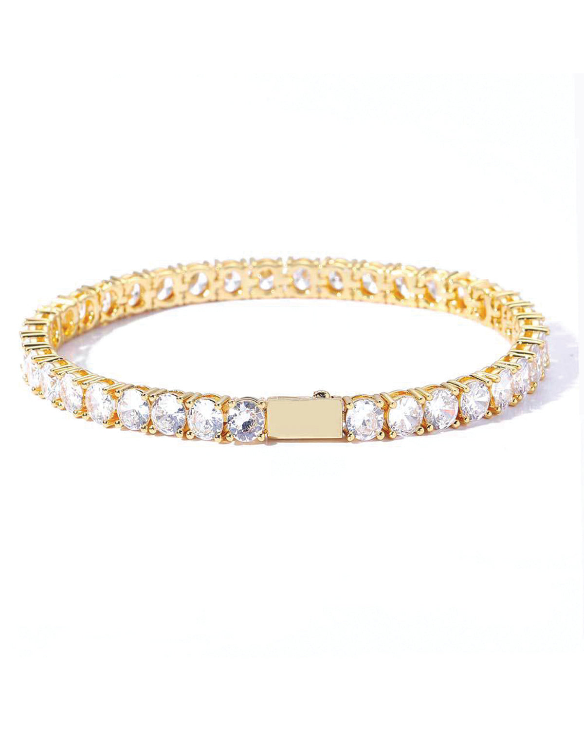 Aurora Gold Tennis Bracelet