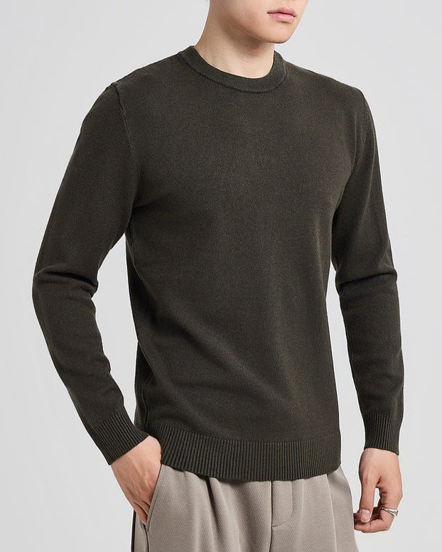 The Mercer Tencel-Wool Crewneck Sweater