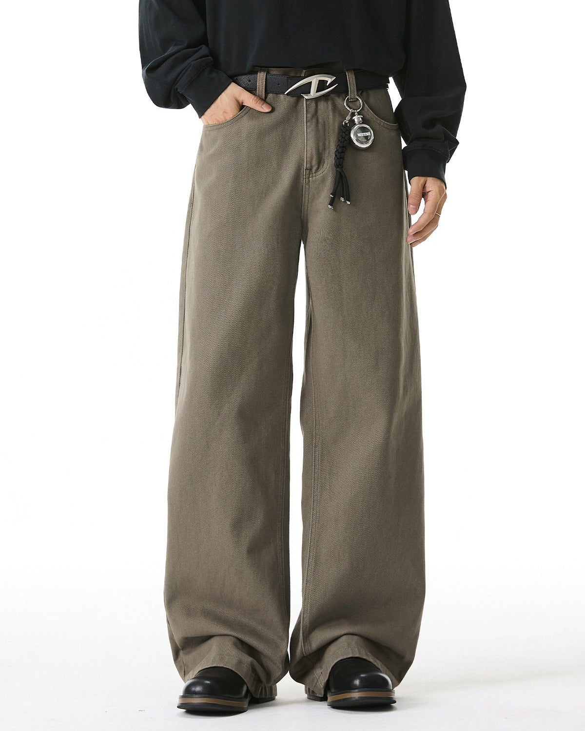 The Contour Weave Cotton Slacks