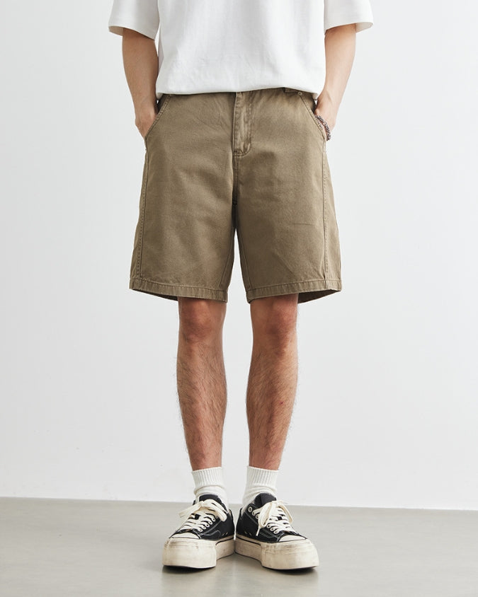 Foundry Canvas Denim Shorts