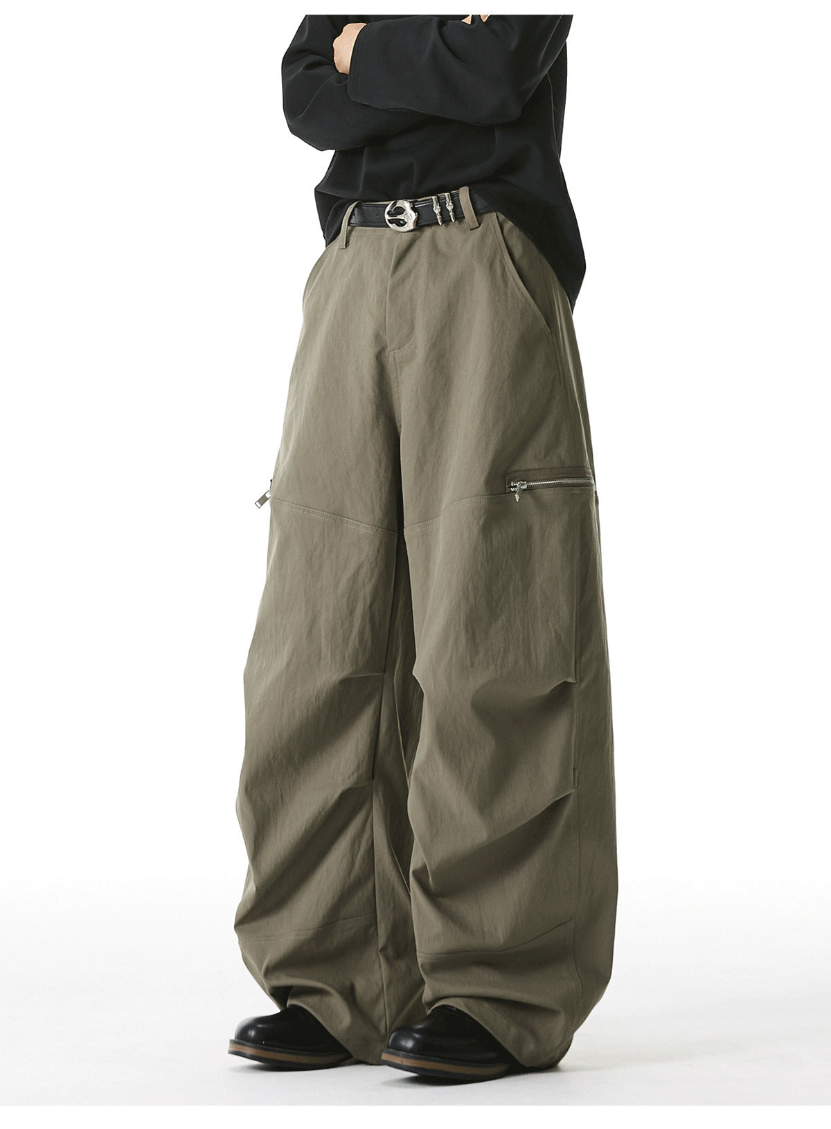 The Aero Pleat Cargo Trousers
