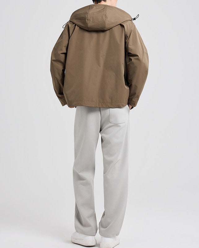 The Airford Double Placket Hooded Jacket