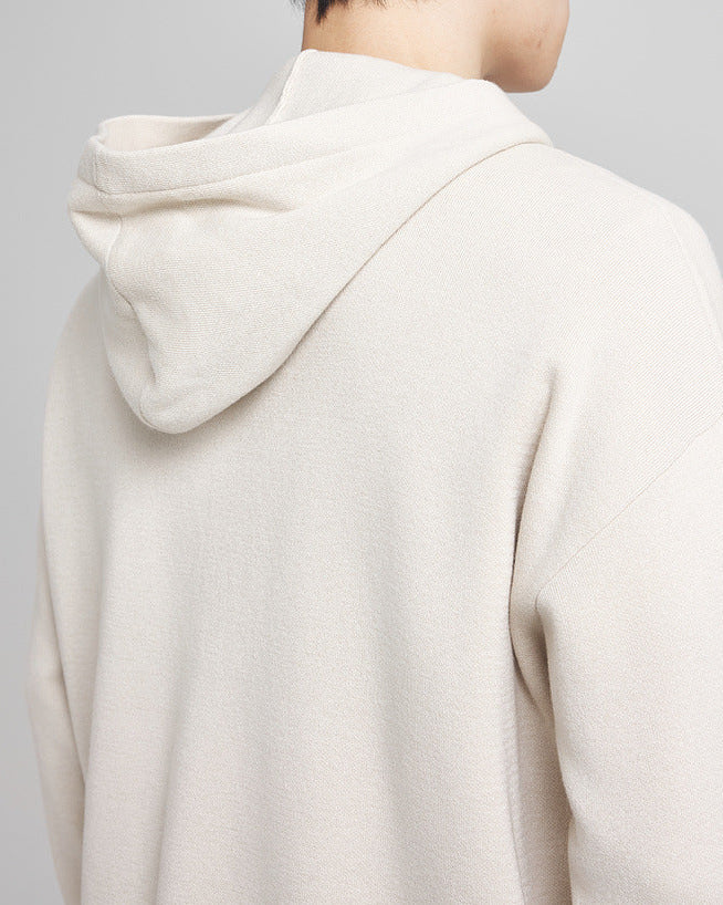 The Half-Zip Hooded Knit Sweater