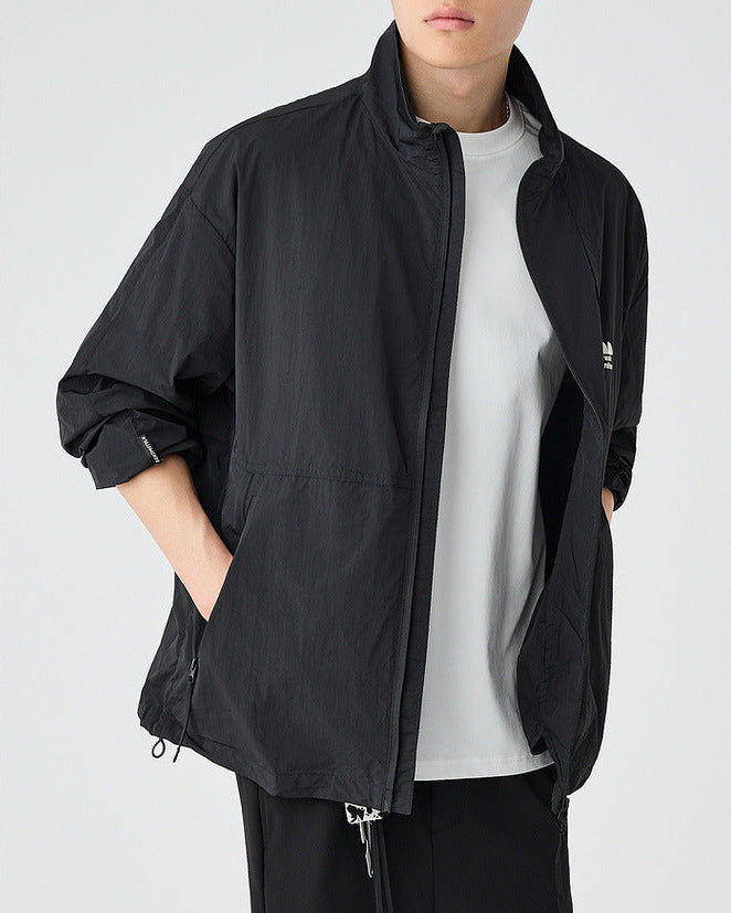 The Momeike 2025 Autumn Unisex Sun-Protective Stand Collar Jacket