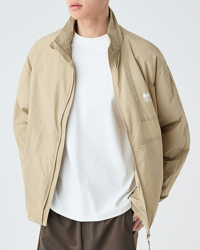 The Momeike 2025 Autumn Unisex Sun-Protective Stand Collar Jacket